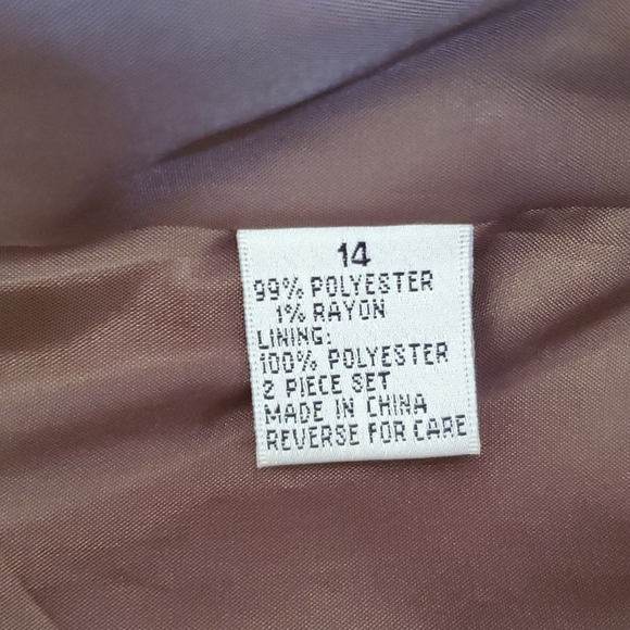 Vintage Anna Carole Blazer- Size 14- Brown - Picture 9 of 9